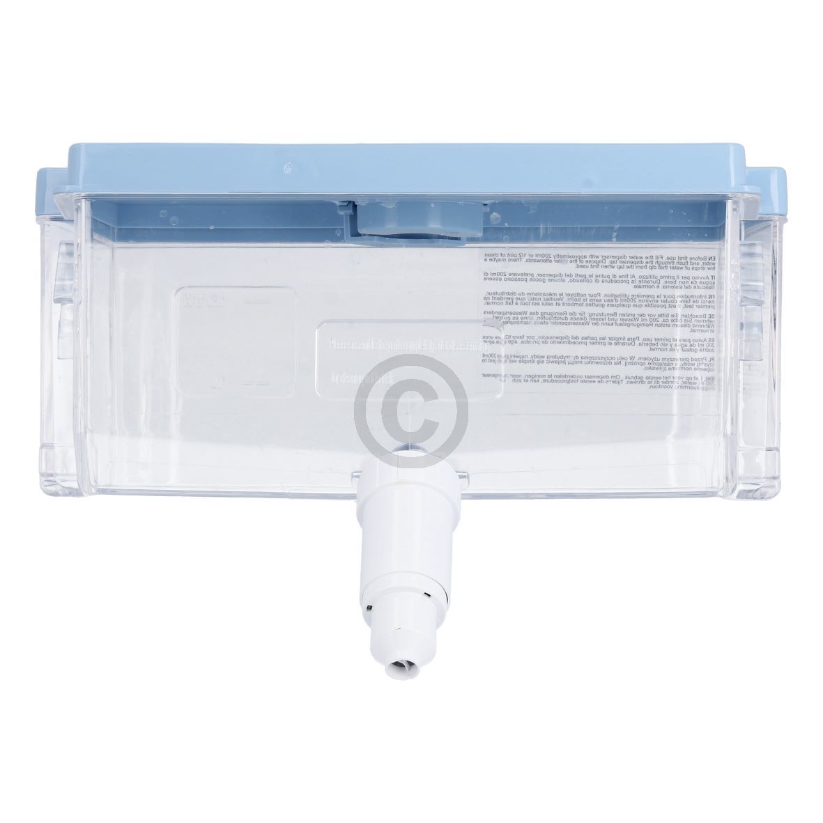 Wassertank mit Deckel Haier 49045916 0060845350 für KühlGefrierKombination