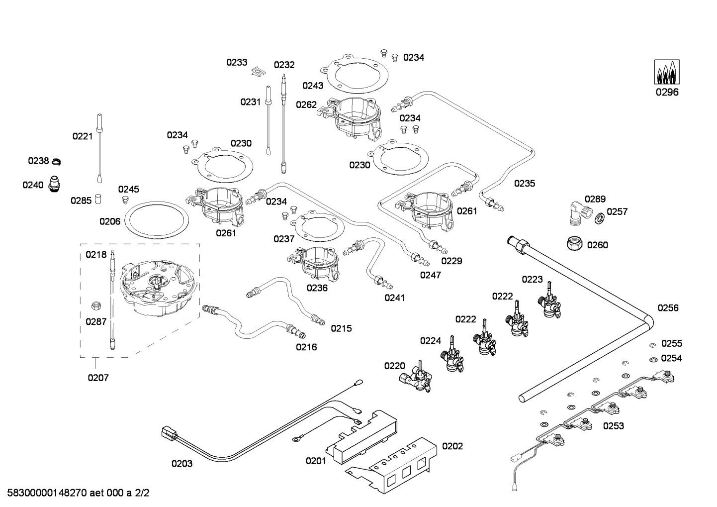 Ersatzteile_ENC.EC845SU90E_4G_2BW_28BAND_29TIMER_SE76F_IH5_EC845SU90E_2F01_Bild_2