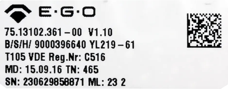 Bedienmodul 00618135