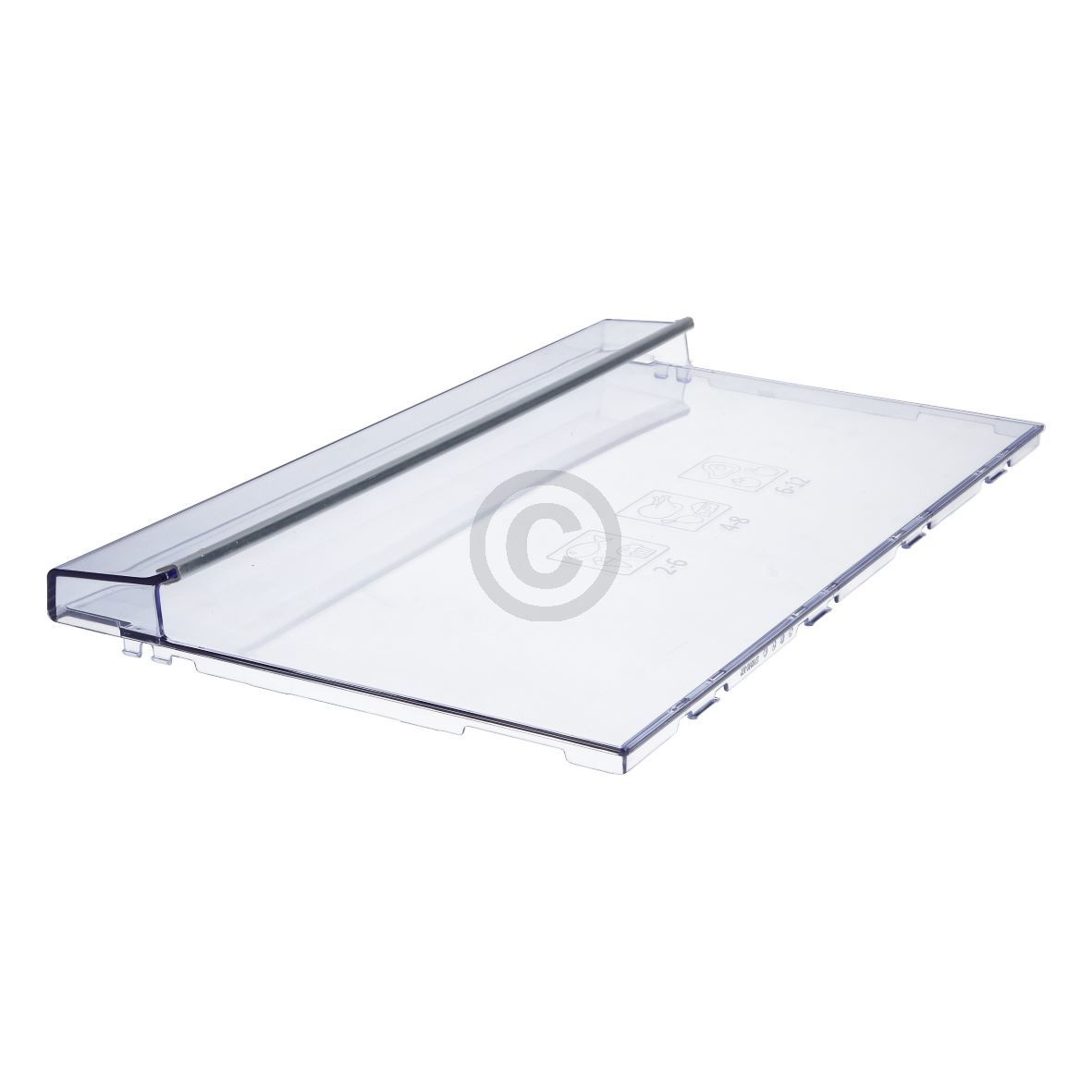 Gefrierschubladenblende unten beko 4636510200 445x235mm für KühlGefrierKombination