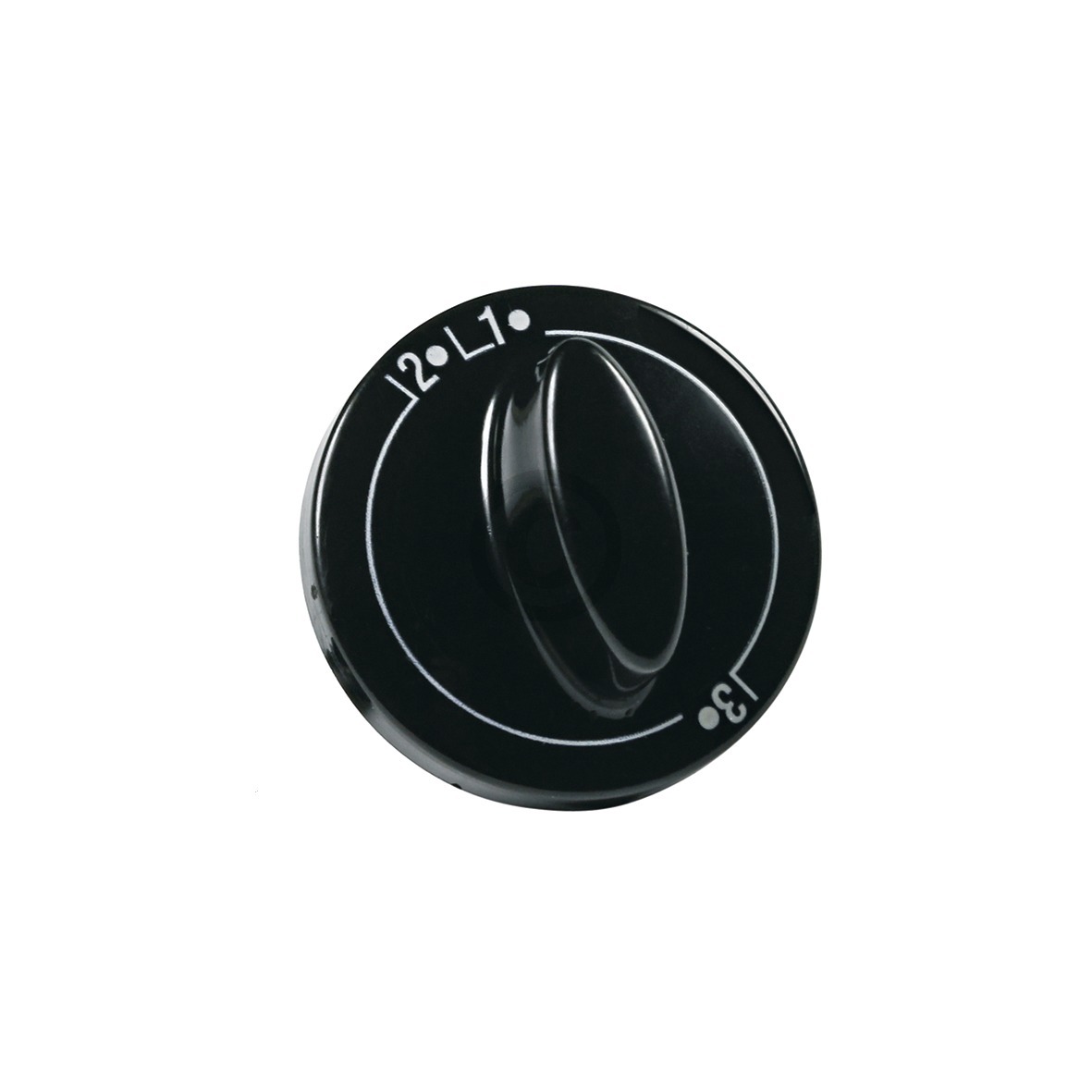 Knebel Whirlpool 481990501257 Programmwahldrehknopf schwarz für Geschirrspüler