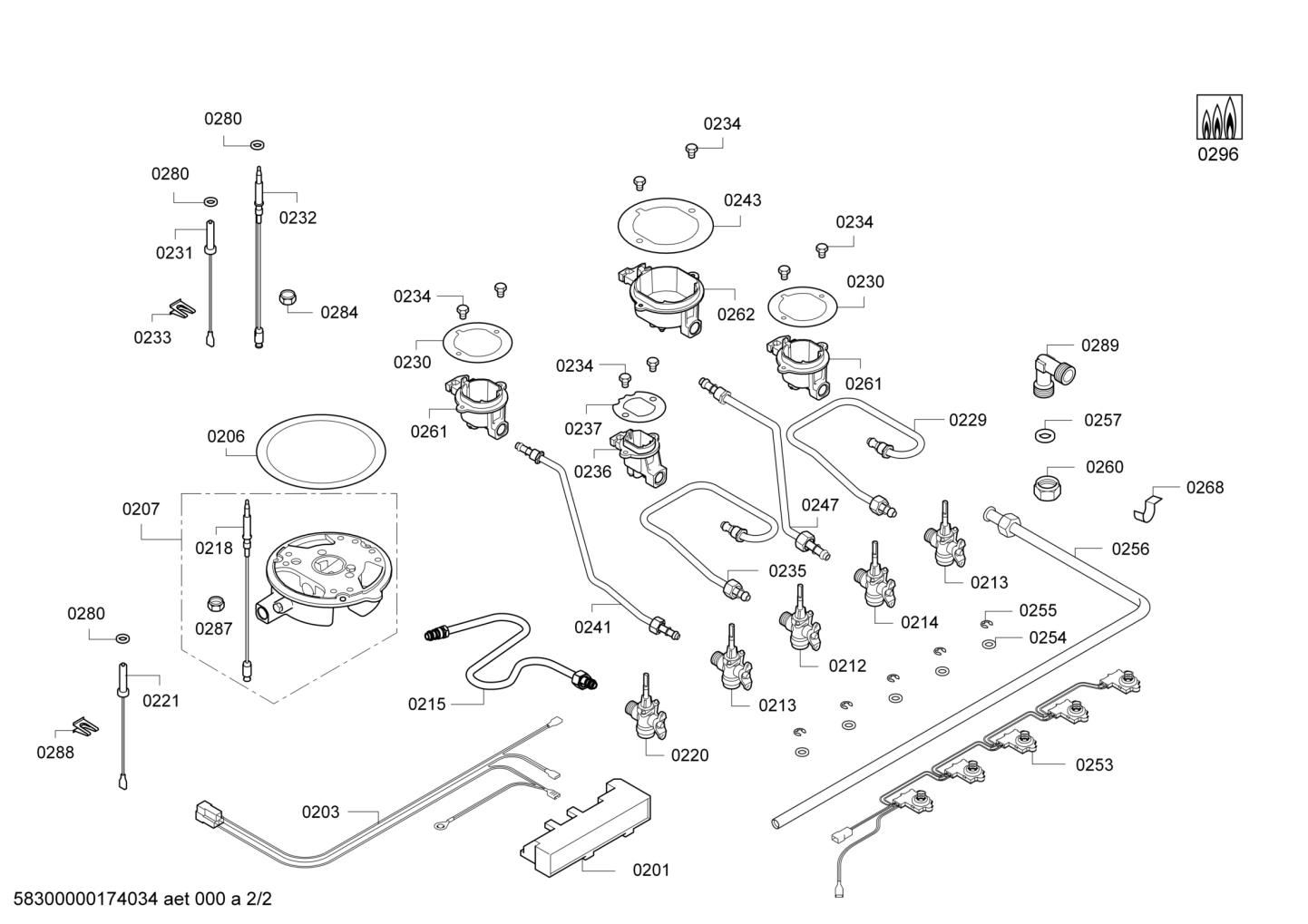 Ersatzteile_SE_4G_2BW_FLAG_T90F_TG2011_EP916SC91N_2F24_Bild_2