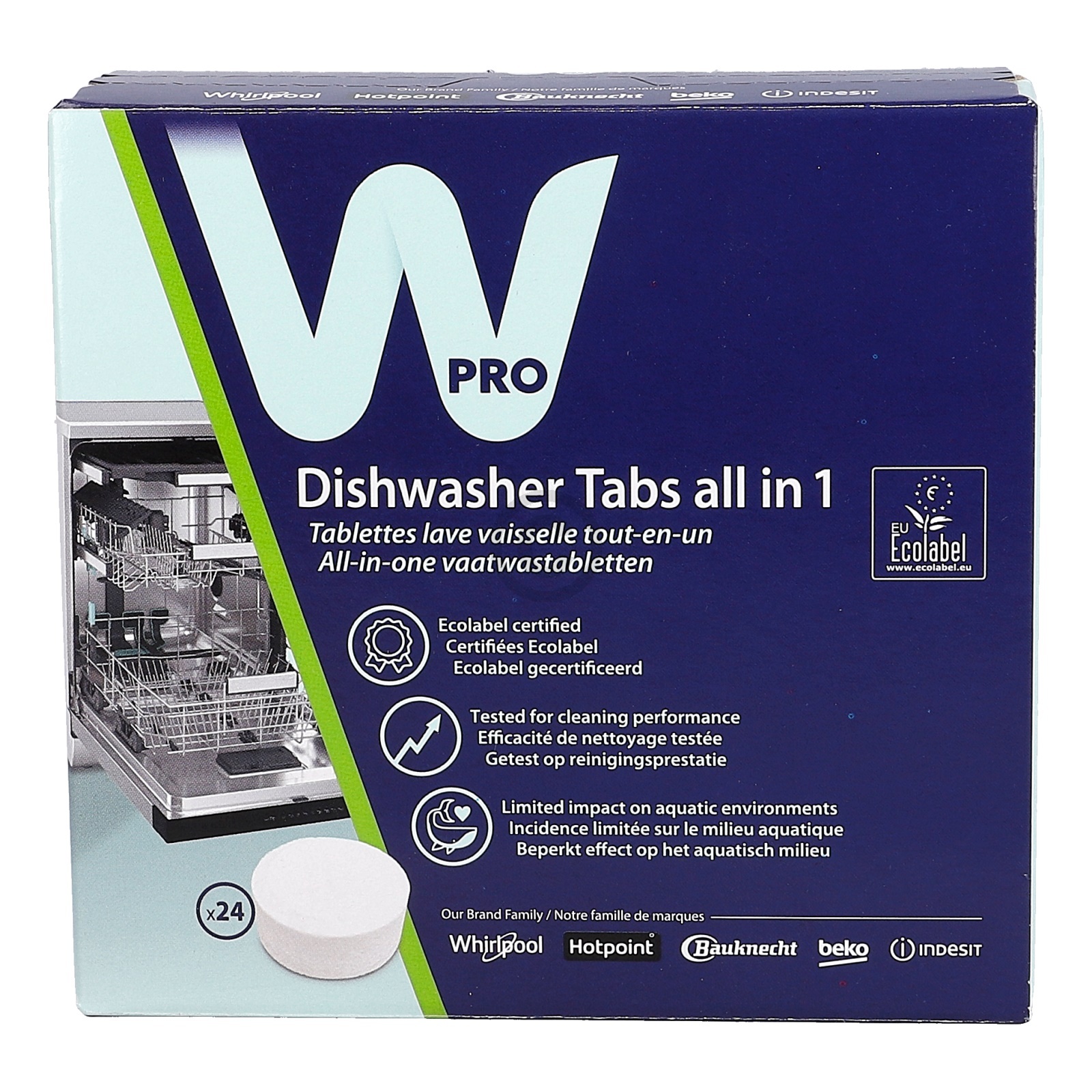 Eco dishwasher tabs Bauknecht C00860155 Bauknecht