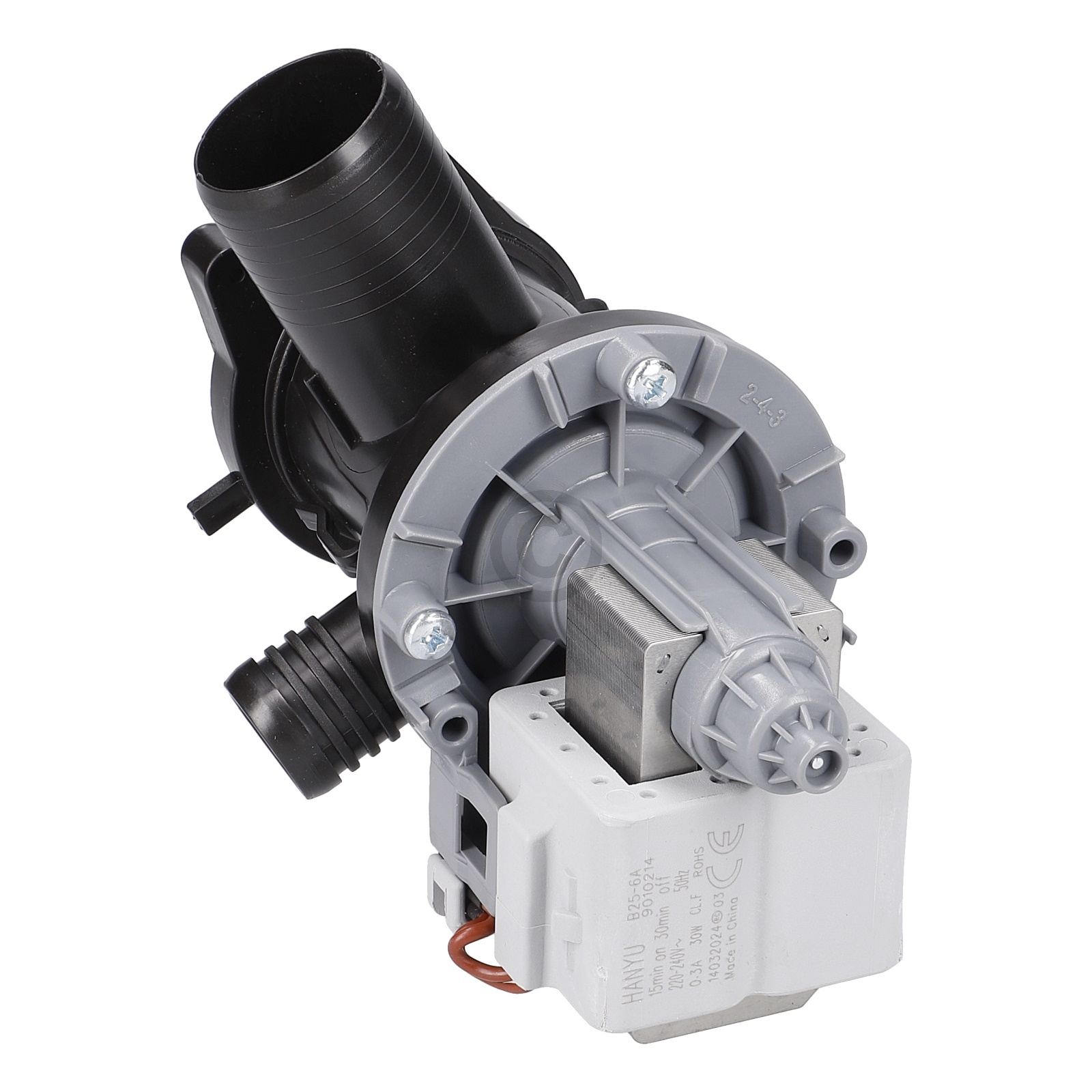 Ablaufpumpe passend für Whirlpool 481010584942 Hanyu B25-6A für Waschmaschine