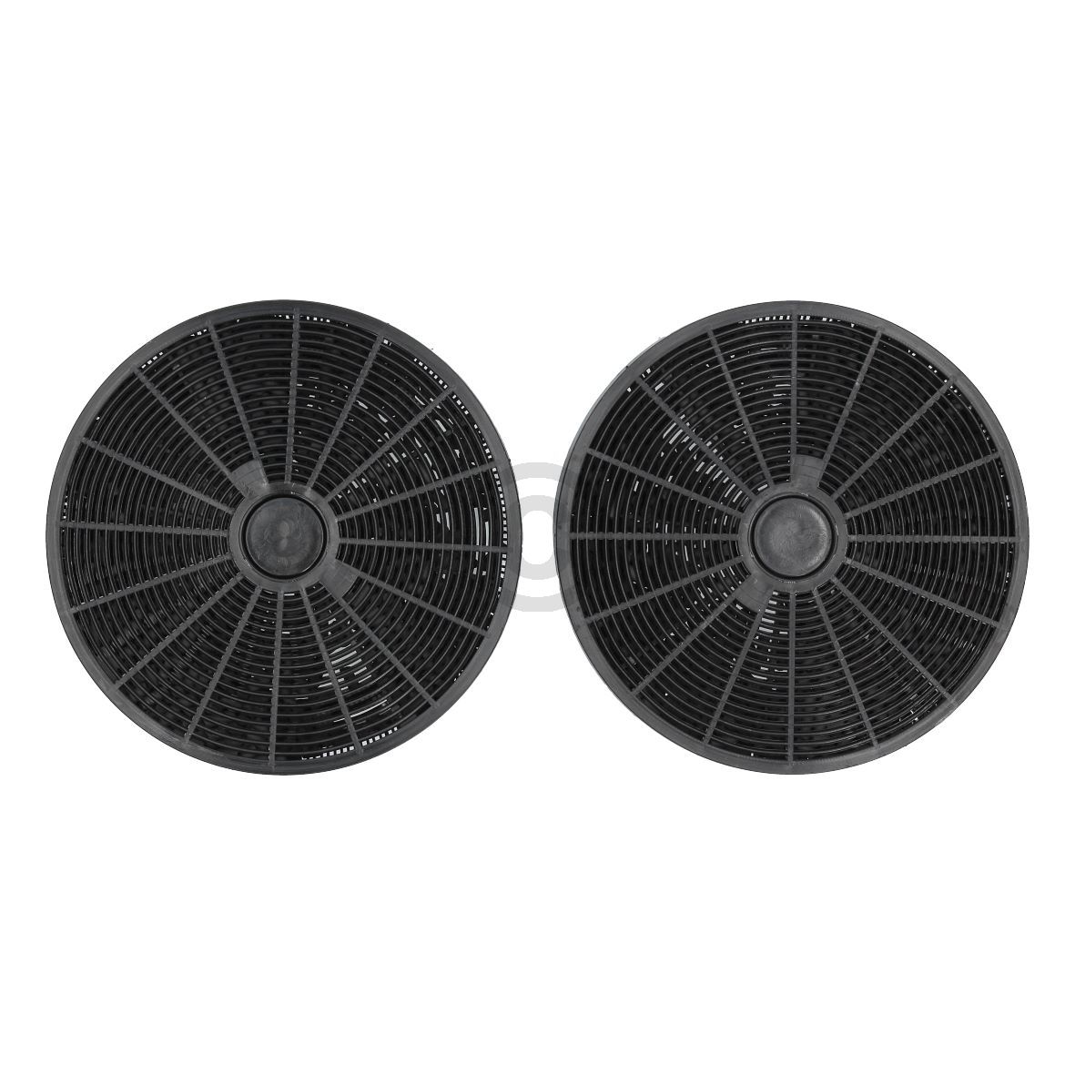 Kohlefilter Set Type145 wie Respekta MIZ2050 146mmØ für Dunstabzugshauben 2Stk