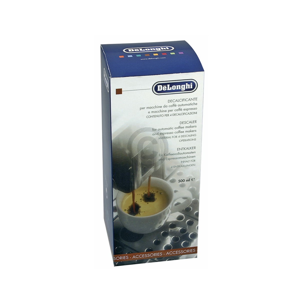 Entkalker DeLonghi 5513296041 SER3018 DLSC500 für Kaffeemaschinen 500ml