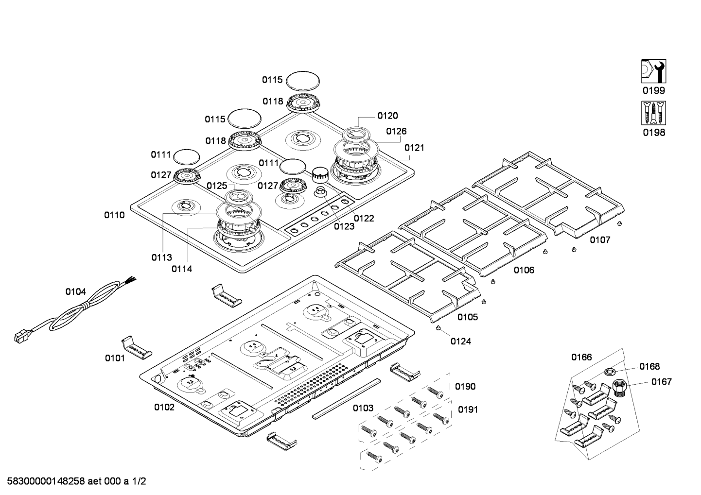 Ersatzteile_ENC.EC945TB91E_4G_2B2W_SE90F_IH5_EC945TB91E_2F02_Bild_1