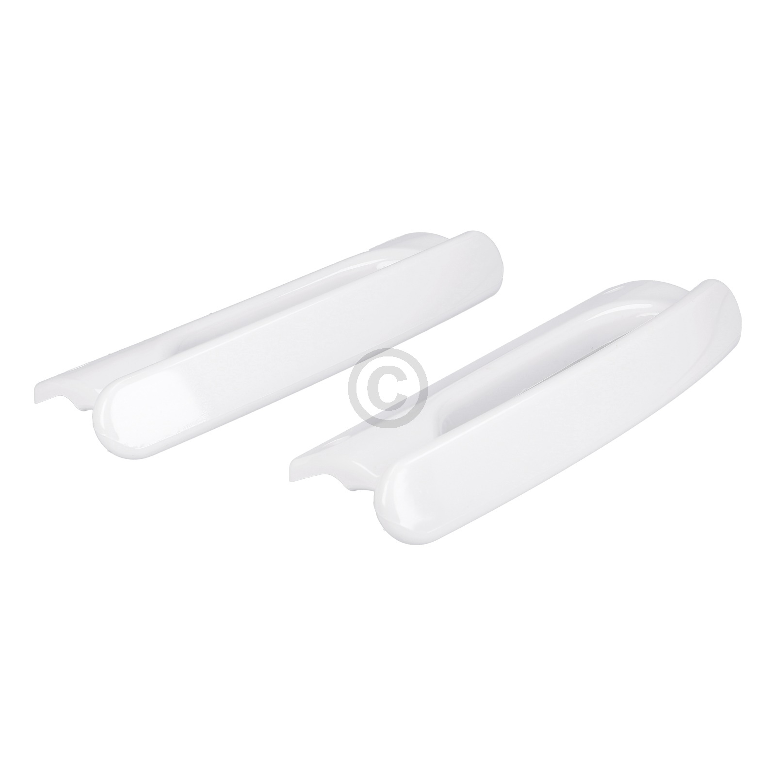 Türgriff Set wie Bauknecht 481231019093 für KühlGefrierKombination 2Stk