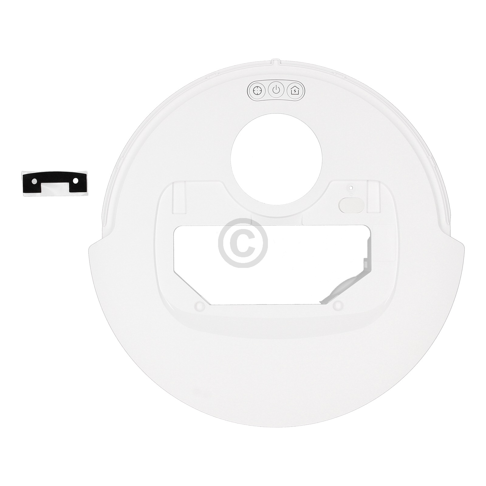 Top cover (white) 201-2499-0227 Ecovacs