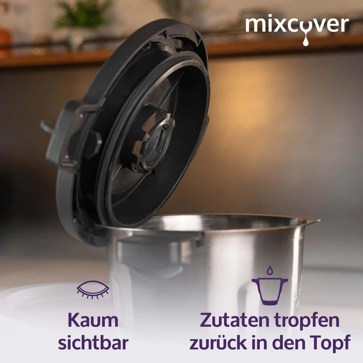 Deckelhalter kompatibel mit Monsieur Cuisine Connect &  Smart