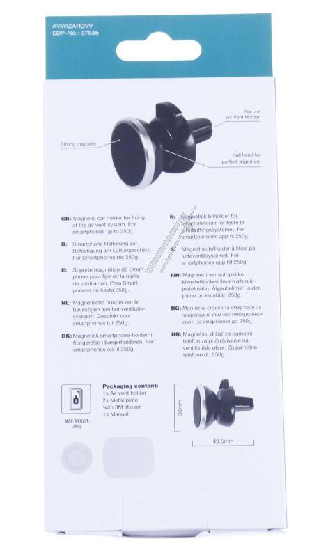 Mini-Magnet-Halterung für Waschmaschine Vivanco 37535 Smartphone-Halter
