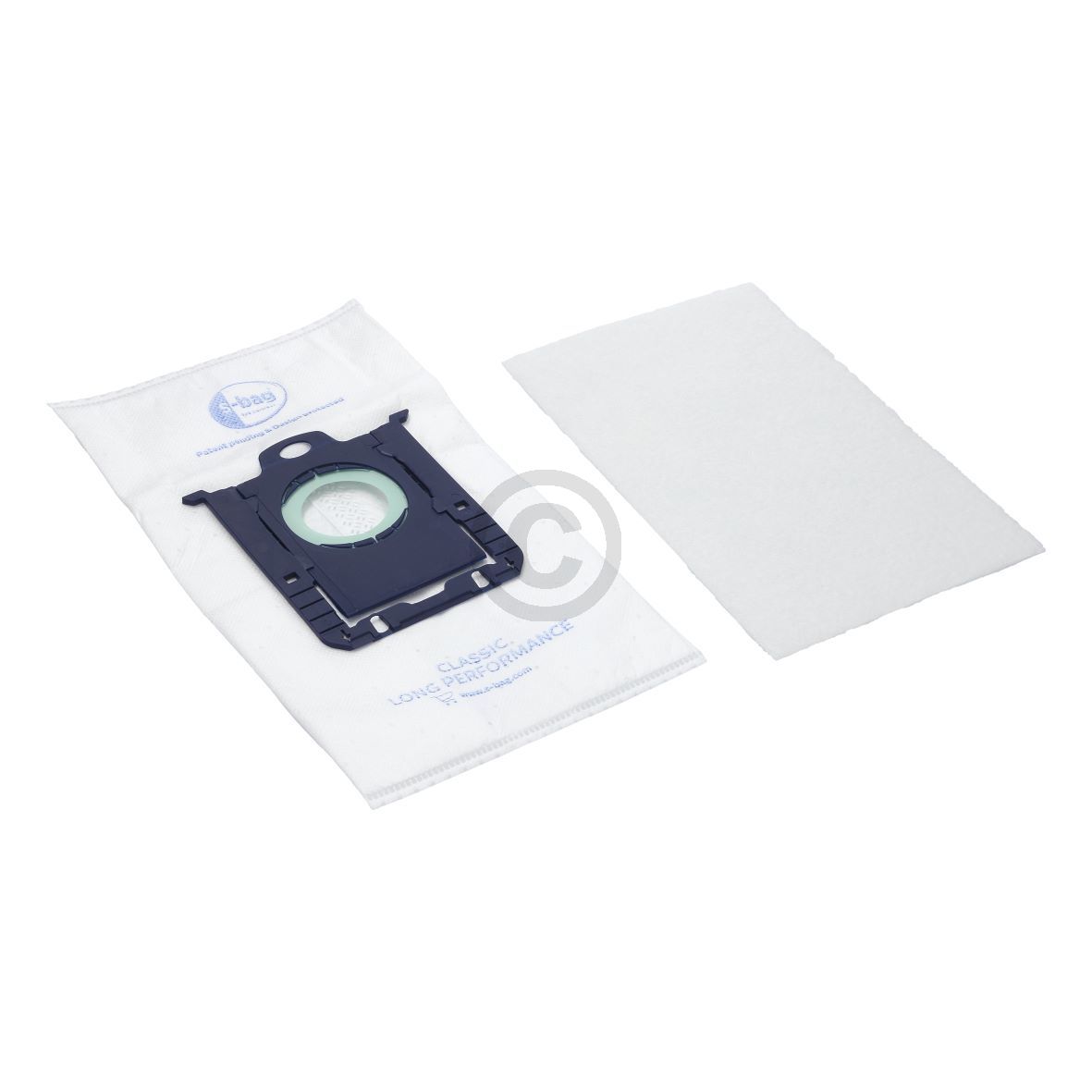 Filterbeutel AEG Gr201SM s-bag® Classic Long Performance 9001688242 für Bodenstaubsauger 12Stk + Filter 900166976