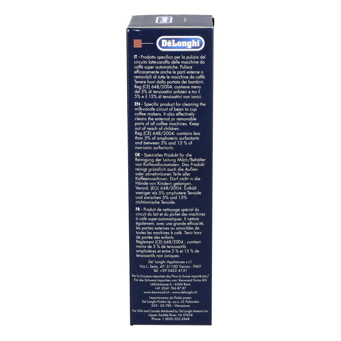 Milchschaumdüsenreiniger DeLonghi Eco MultiClean DLSC550 5513281861 für Kaffeemaschine 250ml SER3013