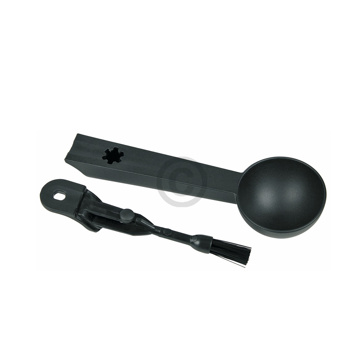 Kaffeepulverlöffel + Reinigungspinsel SIEMENS 00635403 für Kaffeemaschine Kaffeeautomat