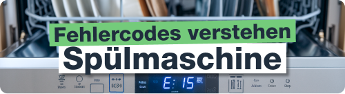 Spülmaschine Fehlercodes