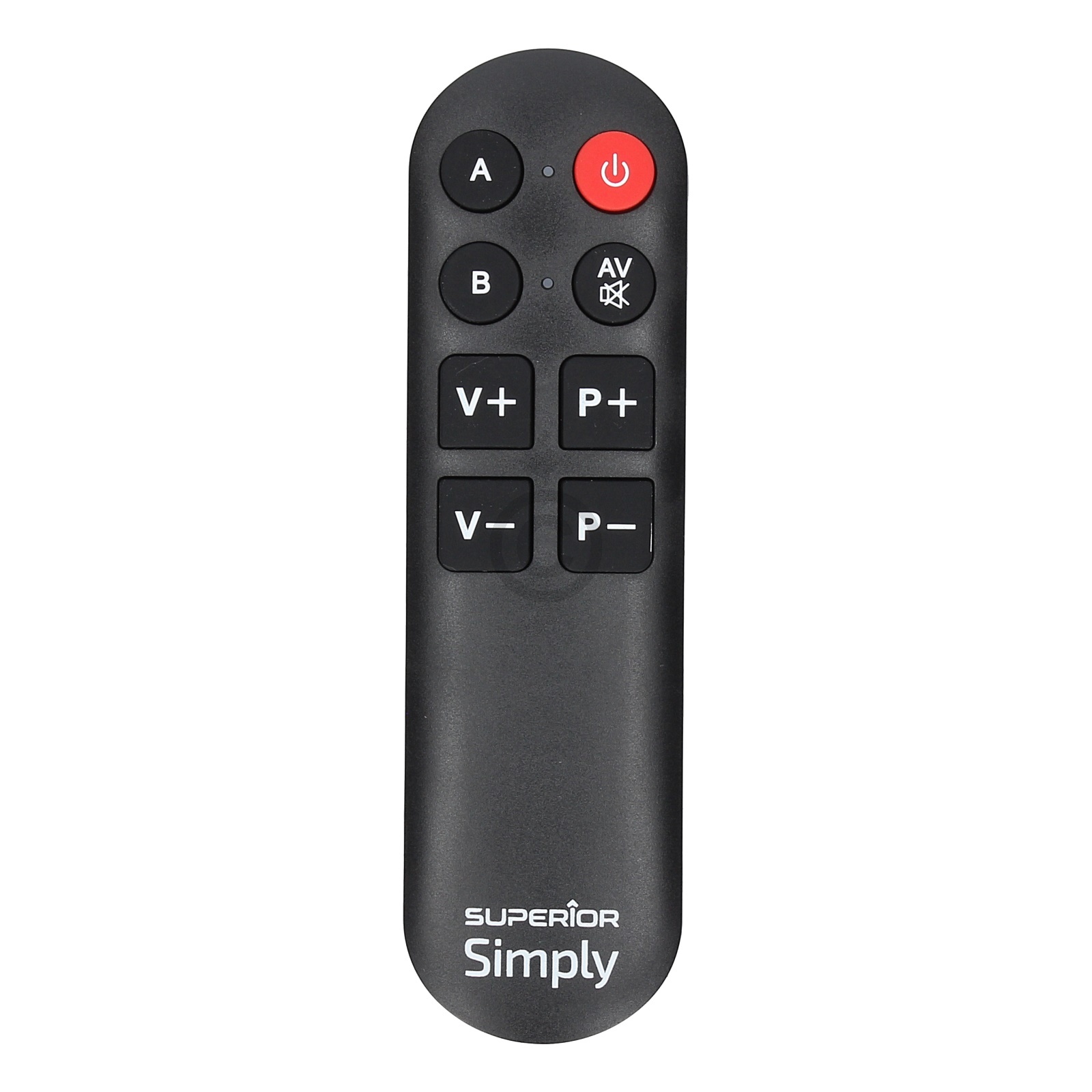 Großtasten-Fernbedienung lernbar Simply Superior SUP041 SUPTLB001 für TV