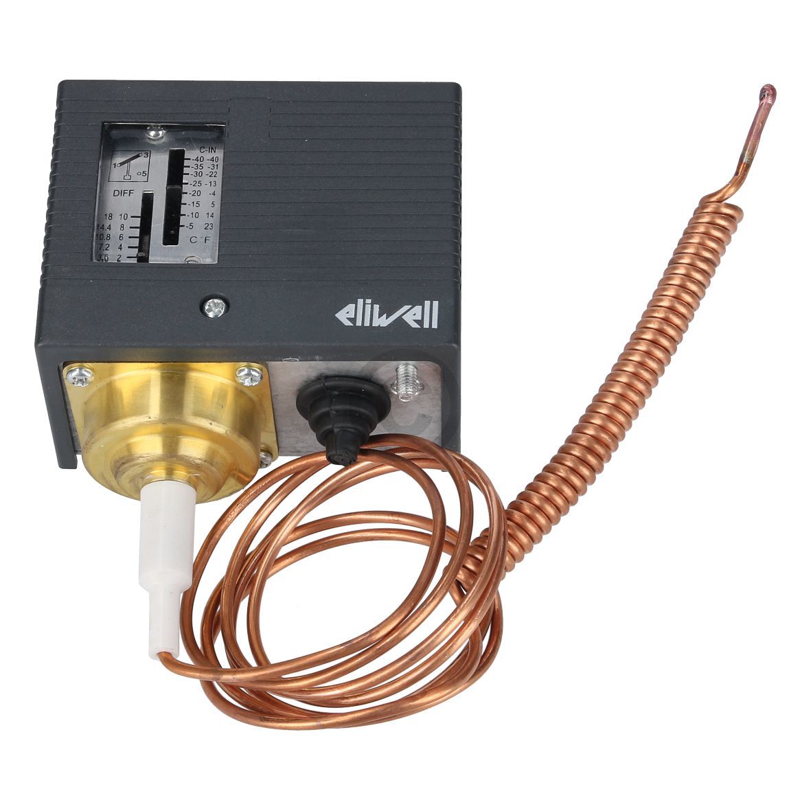 Raumthermostat Eliwell D16T05AAT2S200 für Raumtemperatur und gewerbliche Kühlung