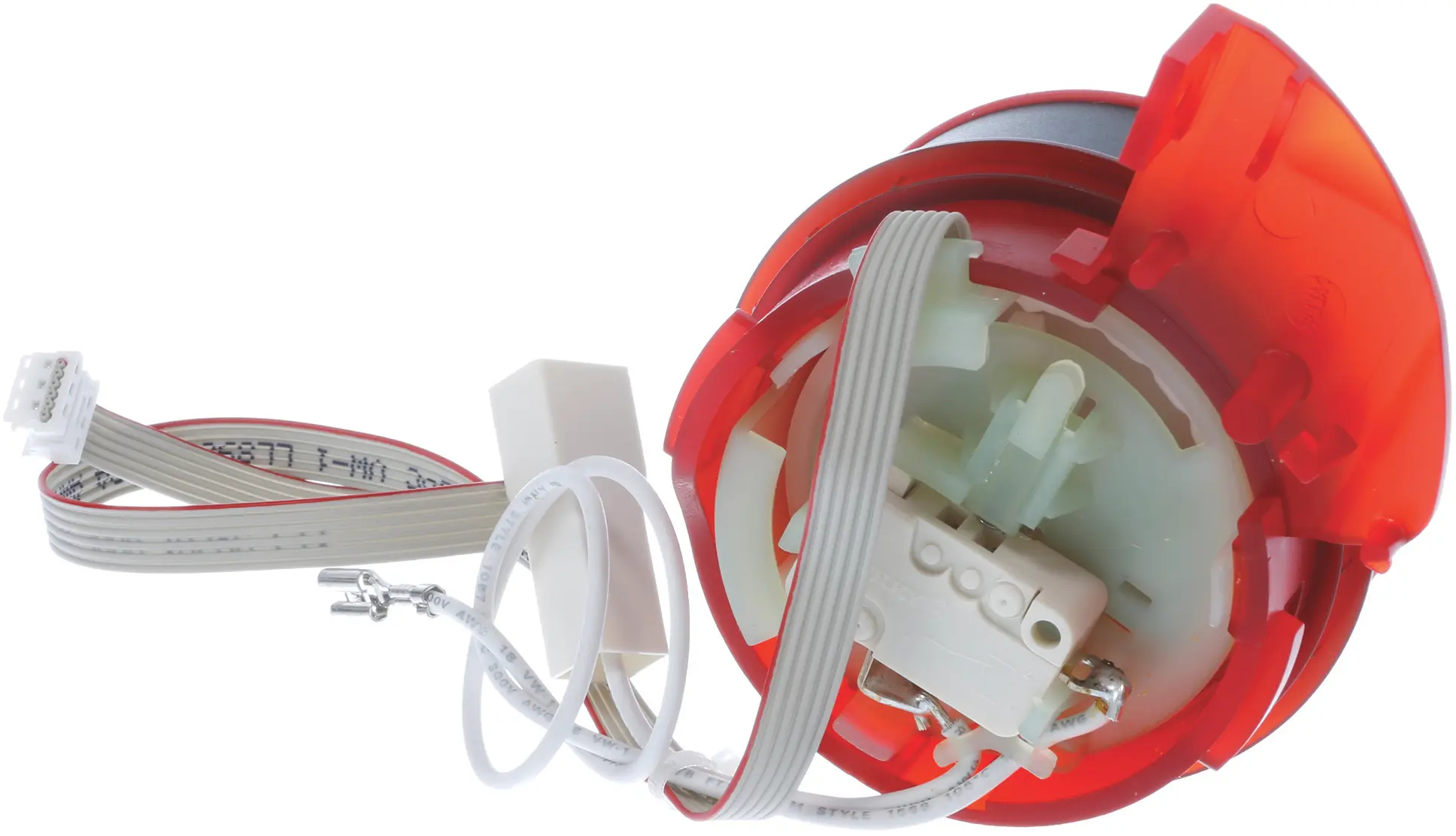 Knopf für Küchenmaschine Bosch 10003195 Bedienfeld, weiß