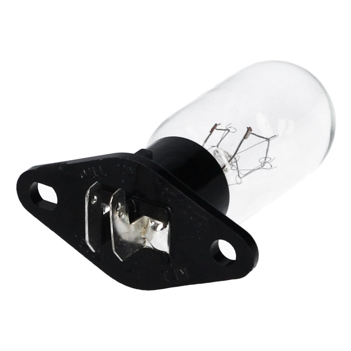 Lampe wie BOSCH 00606322 20W 230V mit Befestigungssockel 2x4,8mmAMP für Mikrowelle