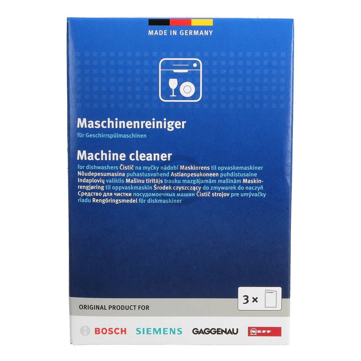 200g Maschinenreiniger Pfleger Geschirrspüler Bosch Neff 00311580 