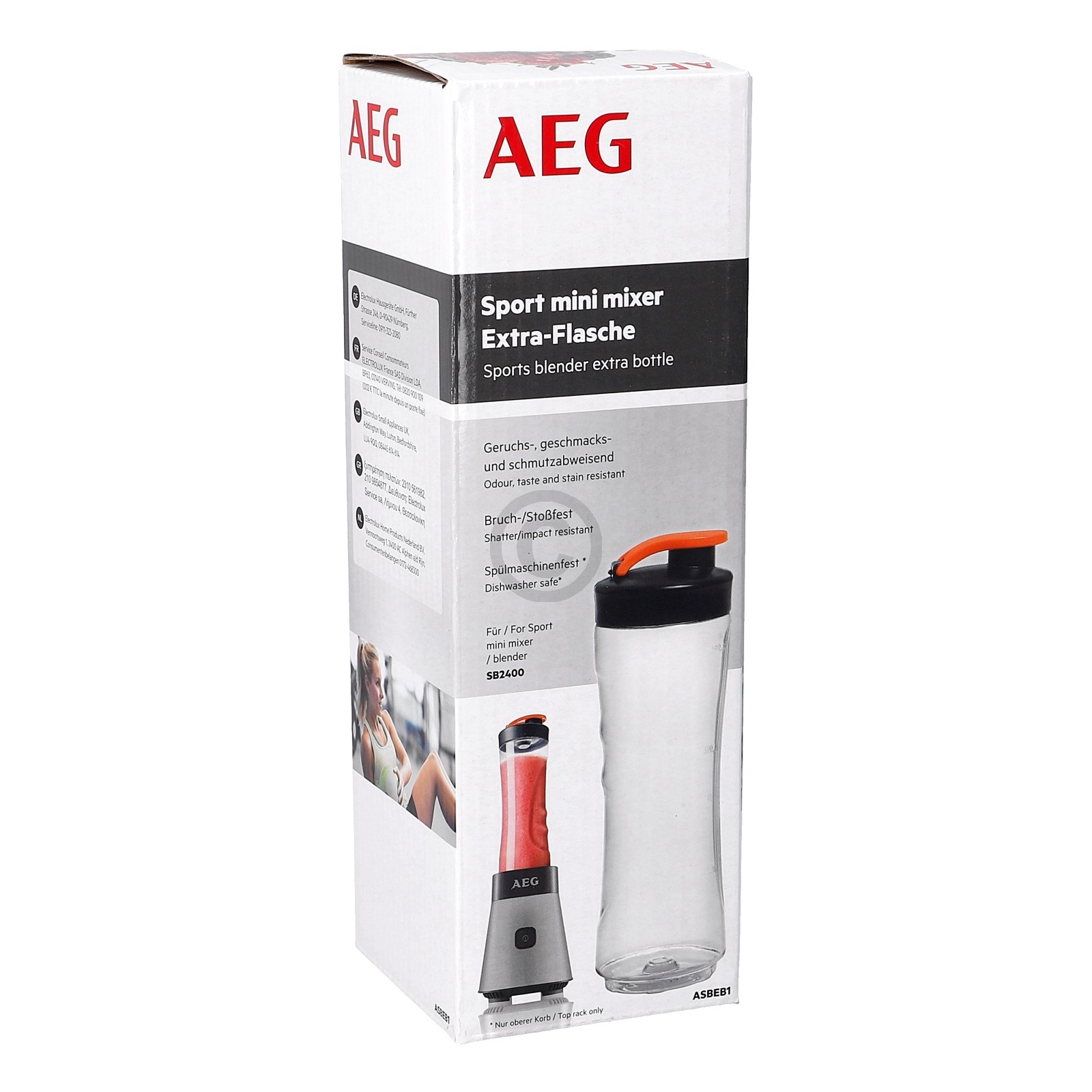 ASBEB1 Mini Mixer Extra-Tritanflasche (geeignet für Mini Mixer SB2400/SB2500/SB4