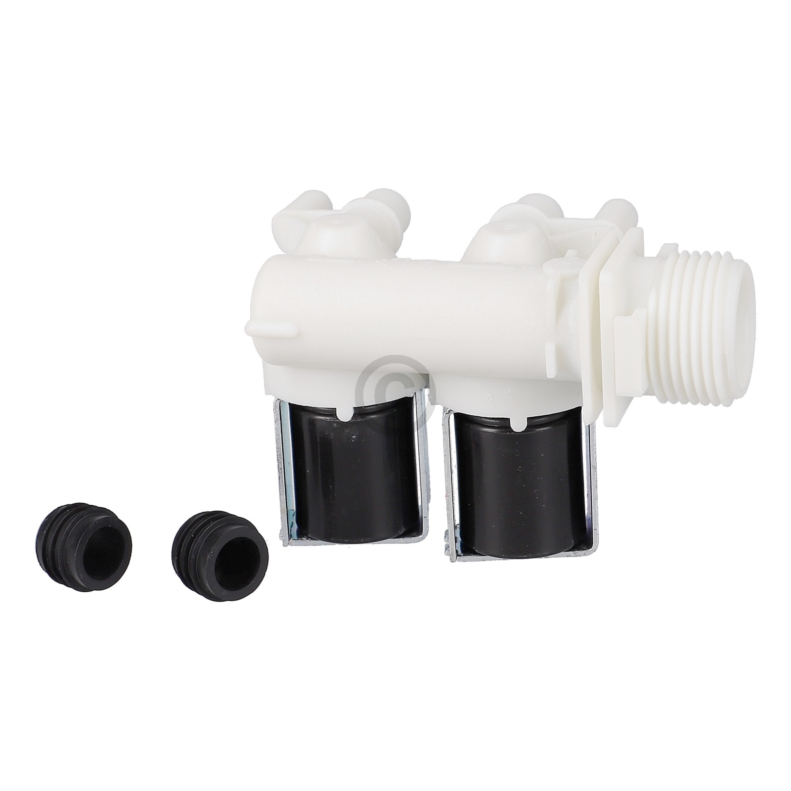 Magnetventil passend für Indesit C00110333 2fach 180° 10mmØ in Waschmaschine