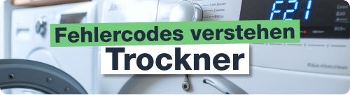 Trockner Fehlercodes