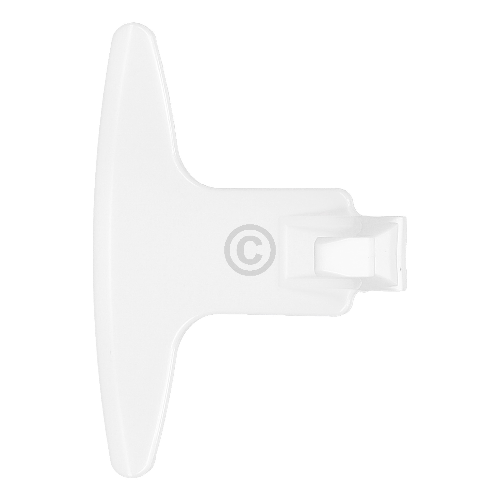 Türgriff passend für Gorenje 154471 weiß mit Schließhaken für Waschmaschine