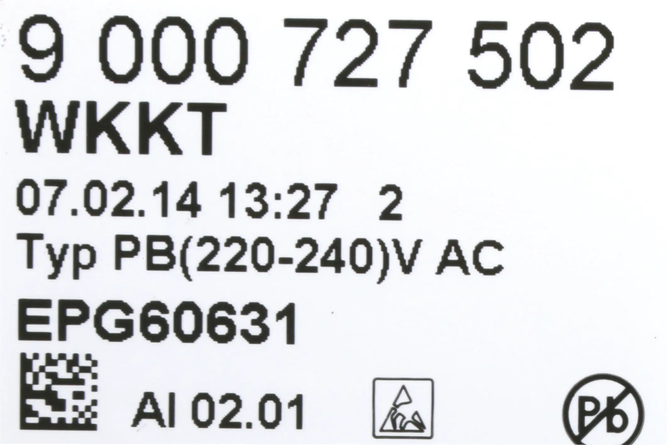 Leistungsmodul programmiert 00656157