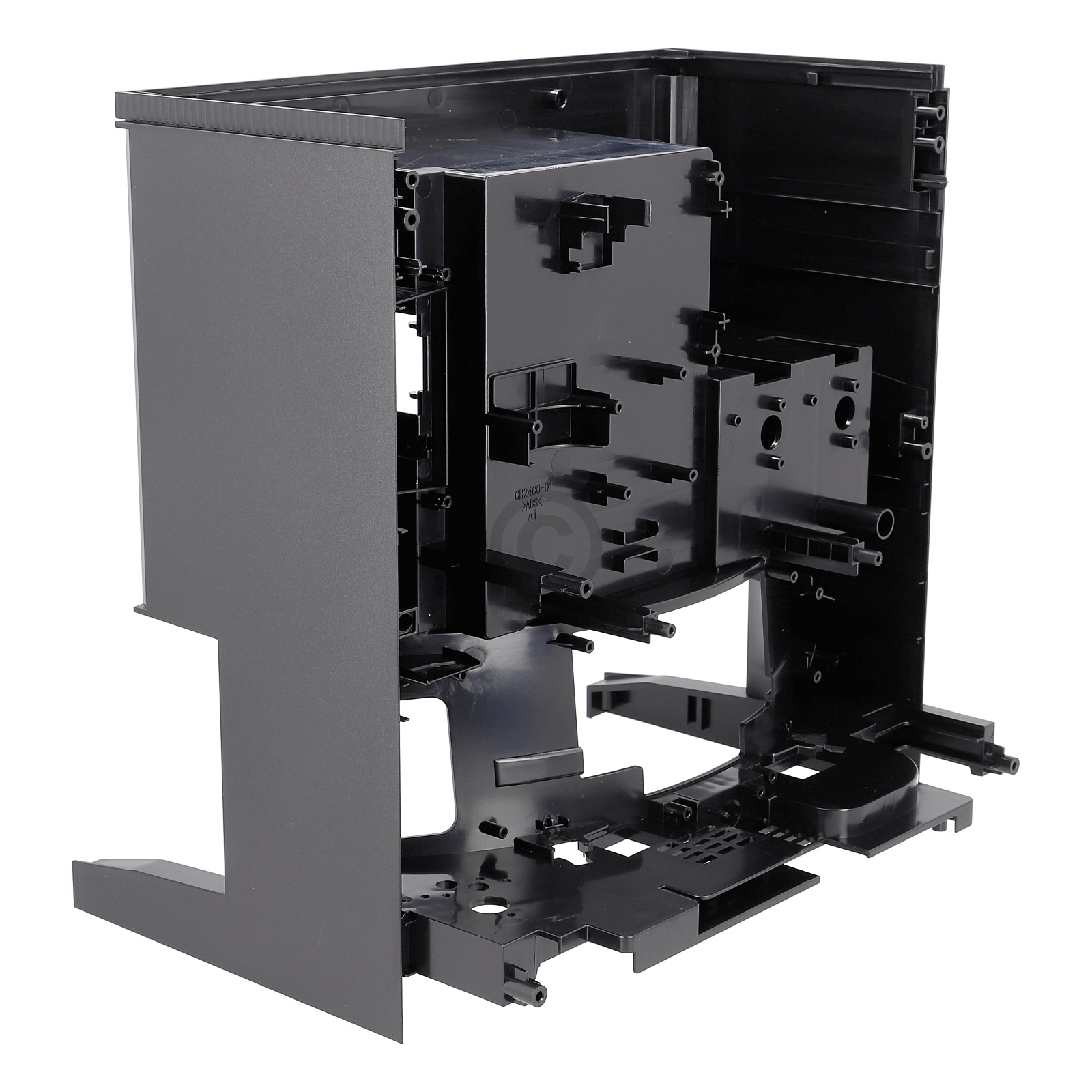 Frontabdeckung (Schwarz)（Wassertank-Schwarz） 201-24A3-0153 Ecovacs