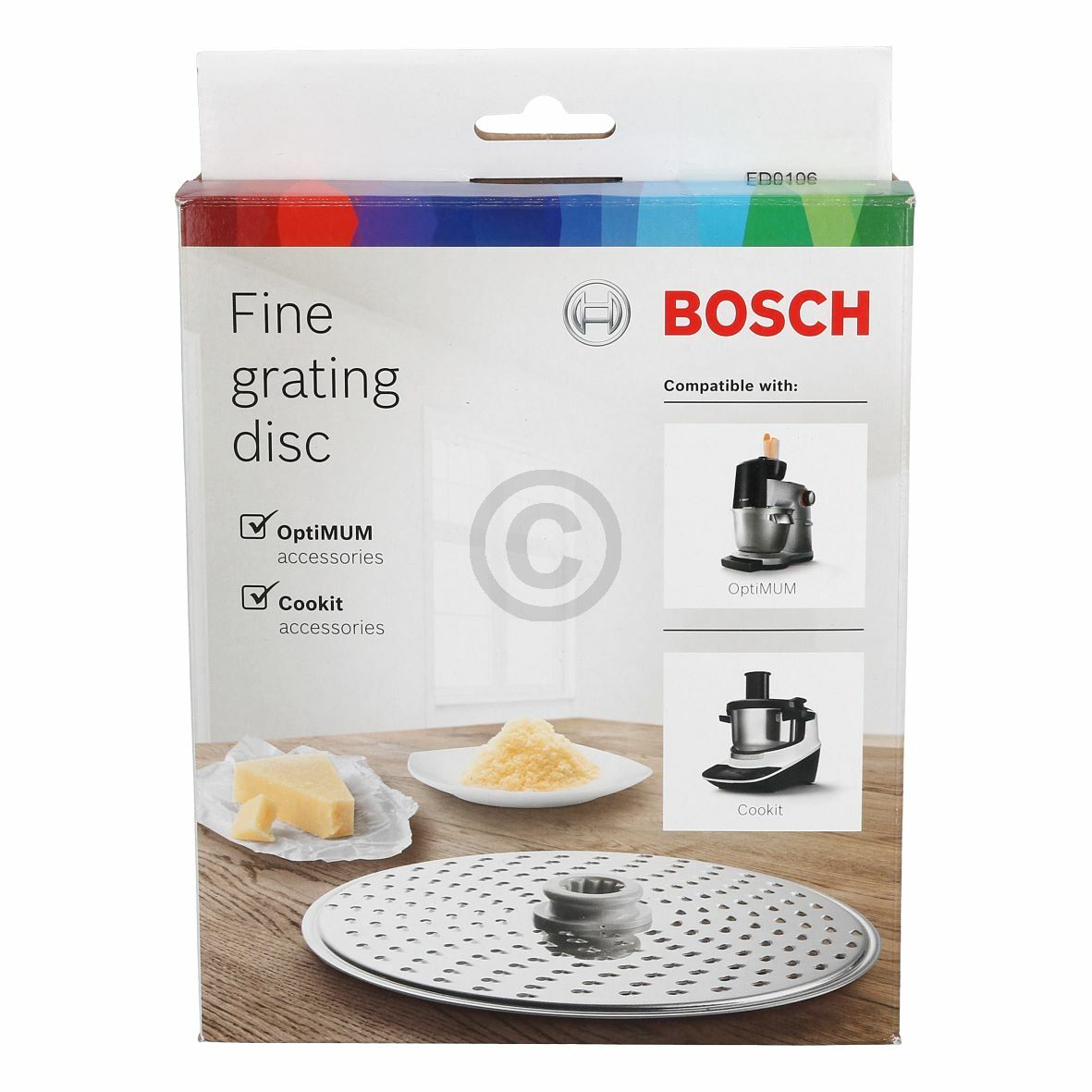 Reibscheibe fein Bosch MUZ9FG1 17004089 für Küchenmaschine