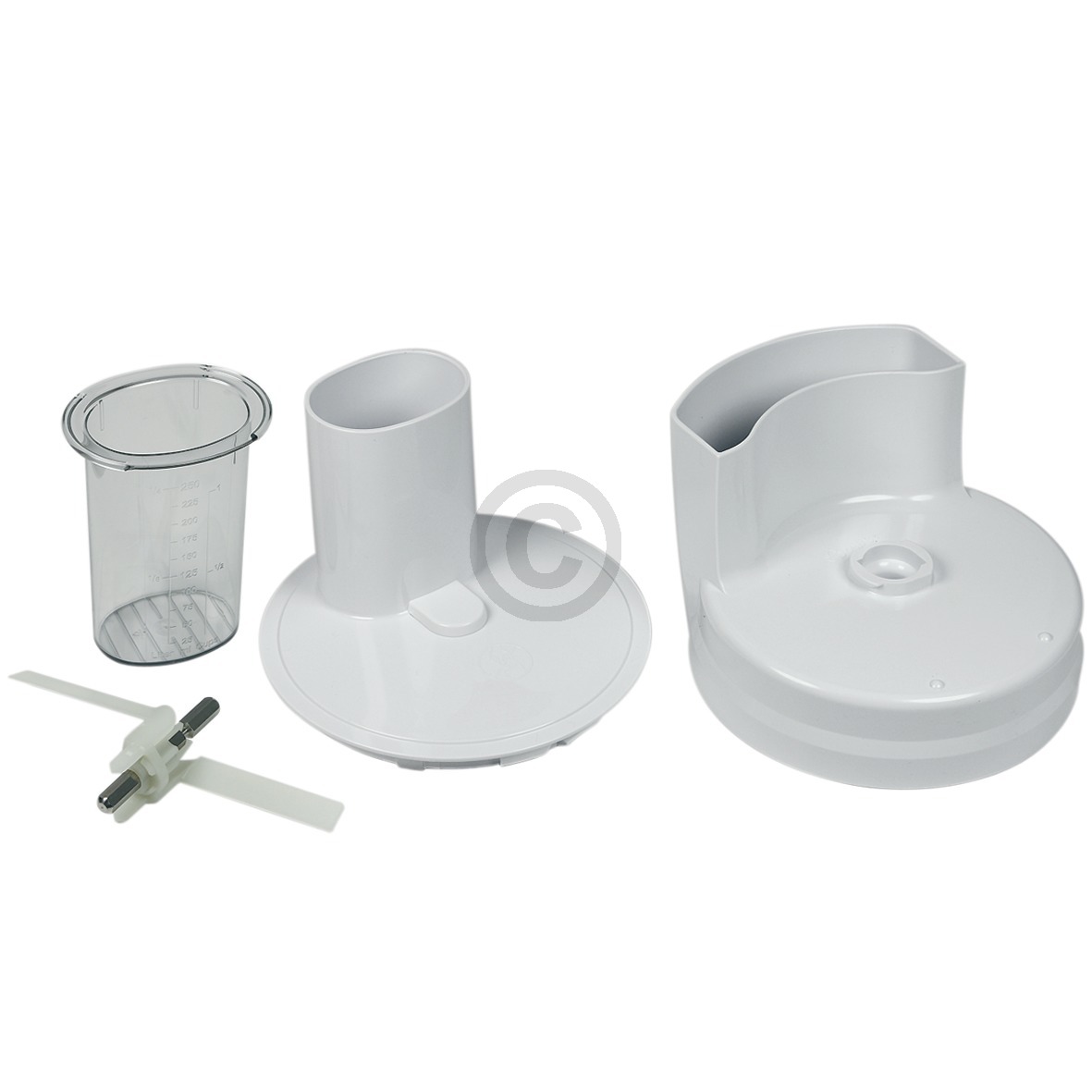 Durchlaufschnitzlergehäuse BOSCH 00653294 kpl mit Mitnehmer etc für Küchenmaschine