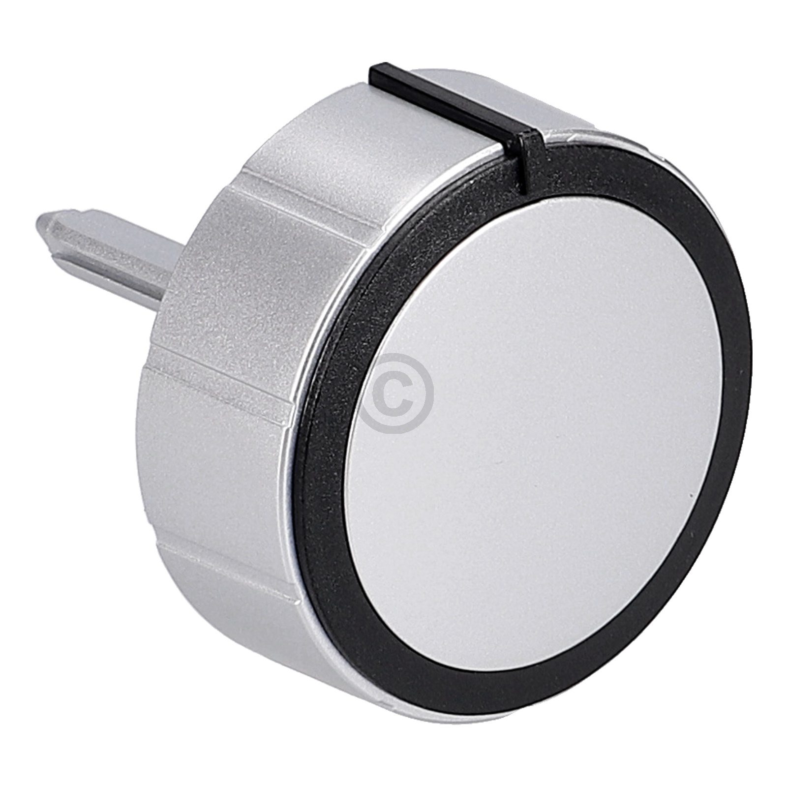 Waschmaschinen-Knebel für Whirlpool Indesit 481010749330 silber, BK, 15