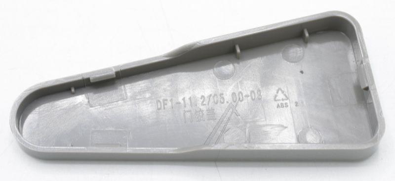 Obere Scharnierabdeckung grau für Homa Kühlschrank 20122080163 Gehäuseteil
