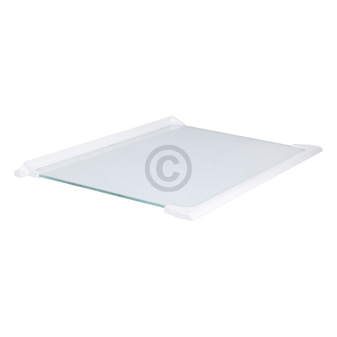 Glasplatte oben für Kühlteil beko 4617920500 450x300mm mit Leisten in KühlGefrierKombination Kühlschrank