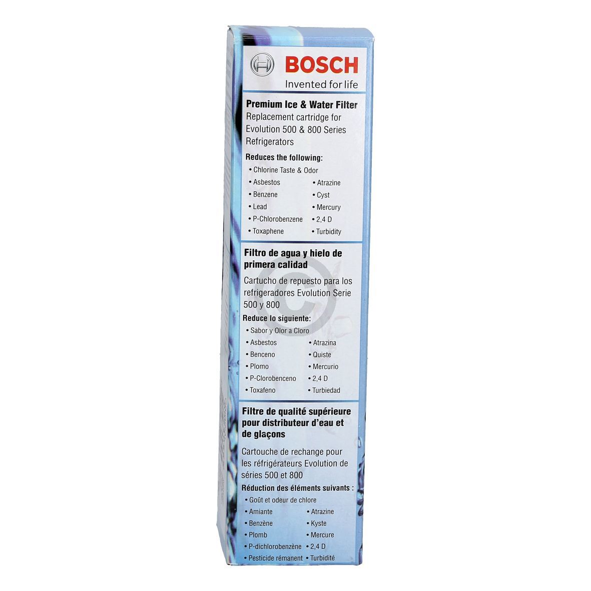 Wasserfilter intern BOSCH 00640565 CS-52  für KühlGefrierKombination SideBySide