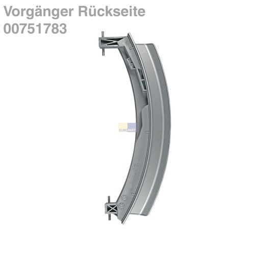 Türgriff silber matt 00648581 648581 Bosch, Siemens, Neff