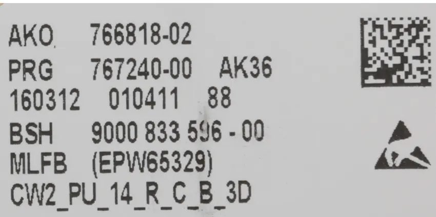 Leistungsmodul programmiert 12004639