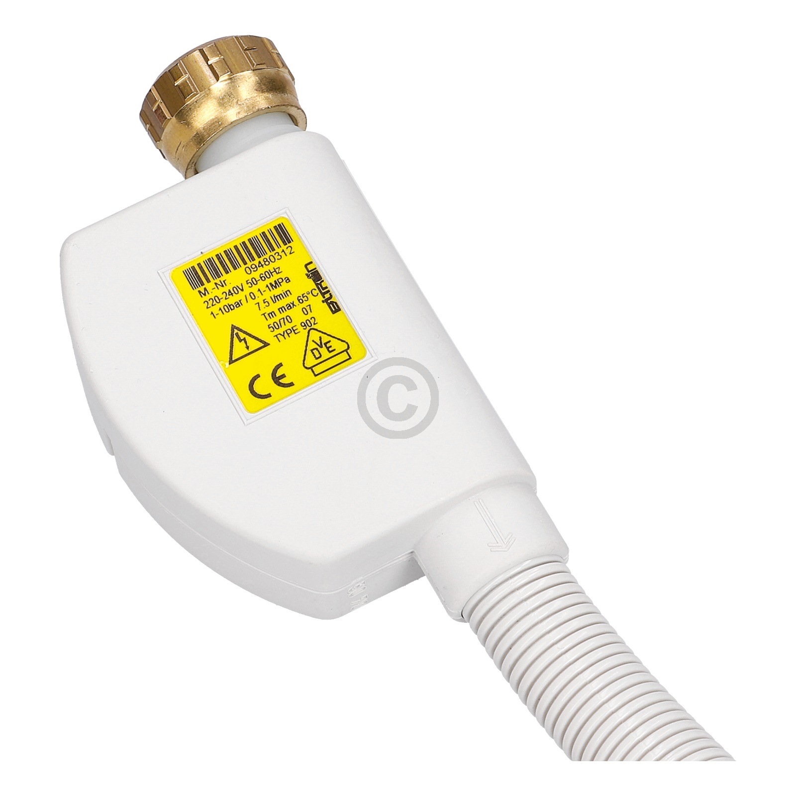 Zulaufschlauch Aquastop 1,8m passend für Miele 9480312 für Gewerbe