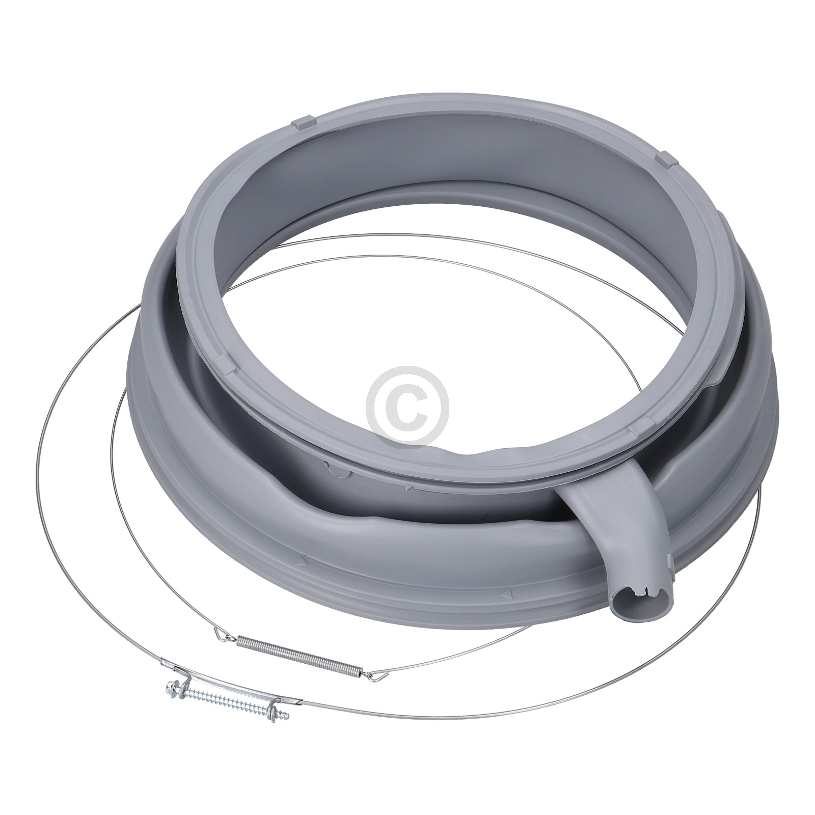 Türdichtung für Waschmaschine Bosch Siemens 20006036 grau EPDM