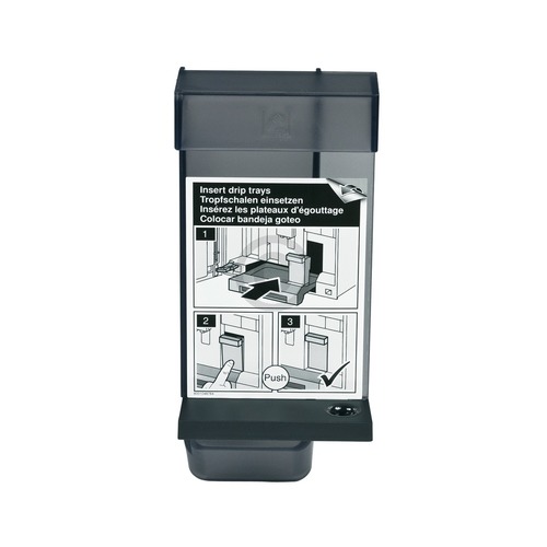 Kaffeesatzbehälter GAGGENAU 12011727 Tresterbehälter transparentgrau für Kaffeemaschine