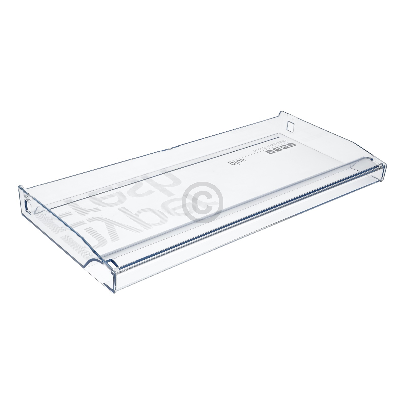 Schubladenblende für Hyper Fresh Gemüseschublade SIEMENS 11017123 in KühlGefrierKombination