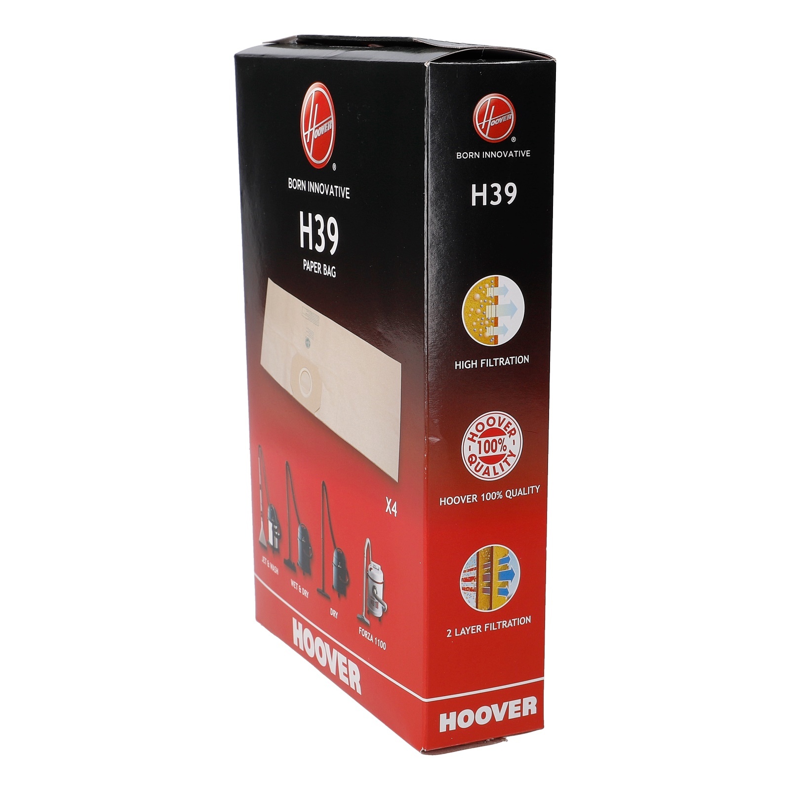 Staubbeutel Hoover 09189051 für Staubsauger CANDY/ HOOVER