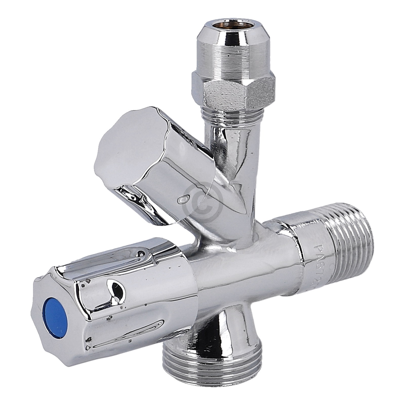 Kombi-Eckventil 3/8"x10mm 3/4" Schlauchanschluss BLUPARTS 10104808