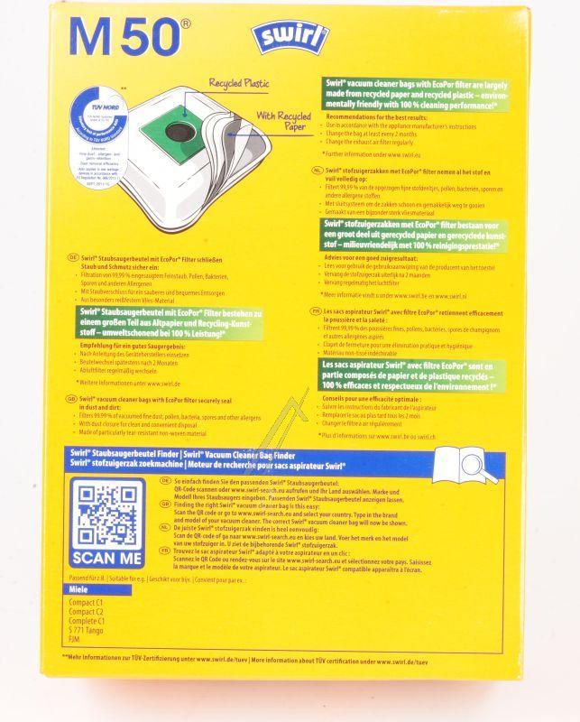 DeLonghi Staubsaugerbeutel SP1704050 Mikrofilter