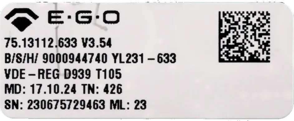 Bedienmodul 11016726