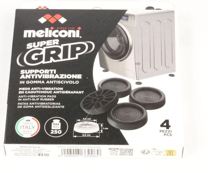 Schwingungsdämpfer für Geschirrspüler Meliconi 4 Stück Geräuschdämpfung