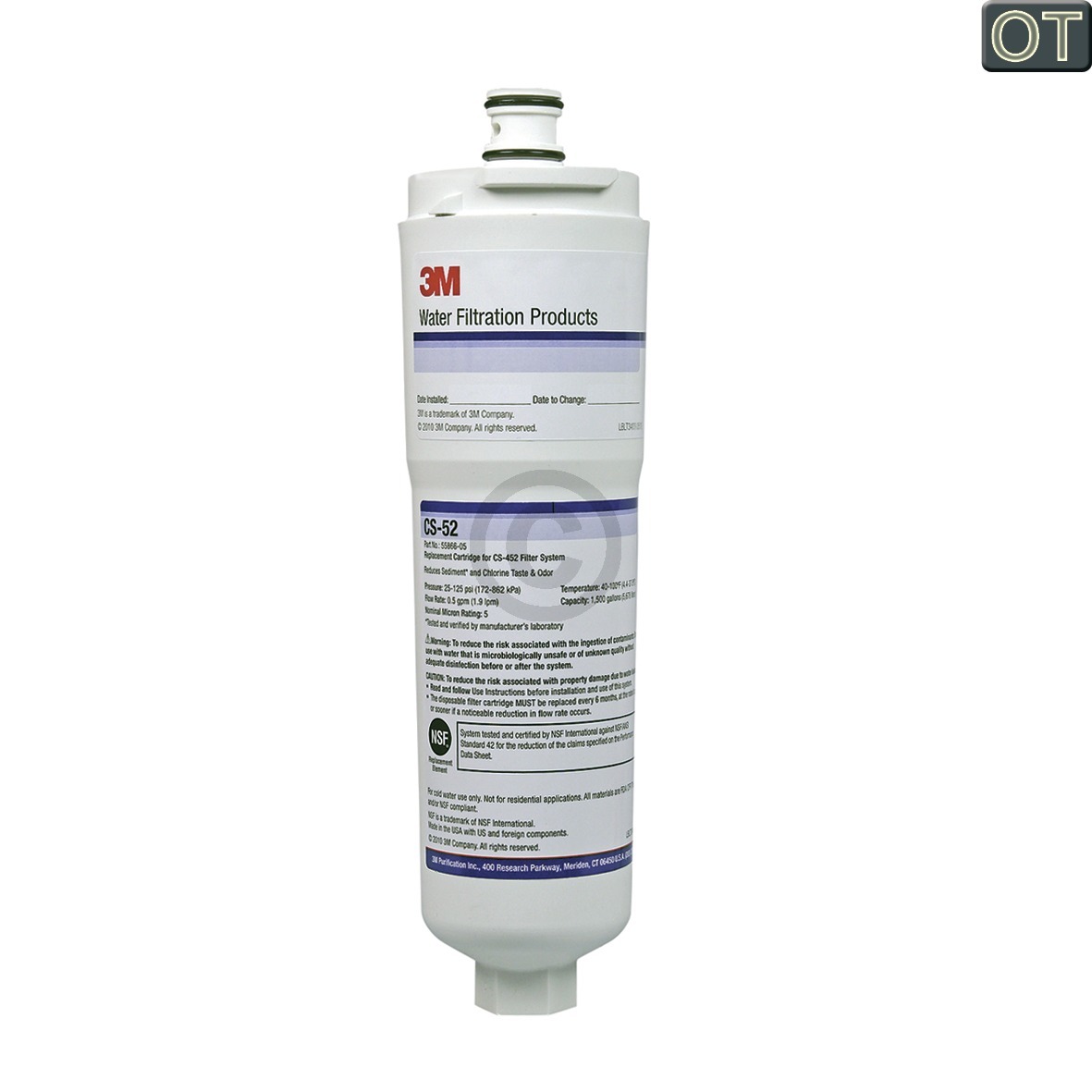 Wasserfilter intern BOSCH 00640565 CS-52  für KühlGefrierKombination SideBySide