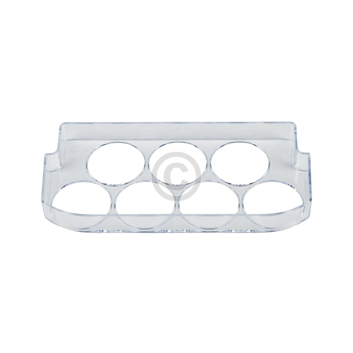 Eiereinsatz SIEMENS 00498900 195x90mm transparent für 7Eier in Kühlschranktüre