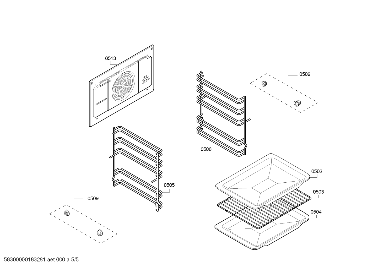 Ersatzteile_H.SE.NP.L2D.IN.GLASS.S4_2F.X.E0_C_2F_2F_2F_HB23GB540Q_2F02_Bild_5